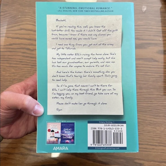 The Last Letter by Rebecca Yarros - Picture 4 of 4